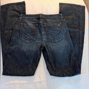 Joe’s Jeans “Fit Honey” Bootcut W31 – Dark blue, 98% cotton 2% elastin Wide Leg